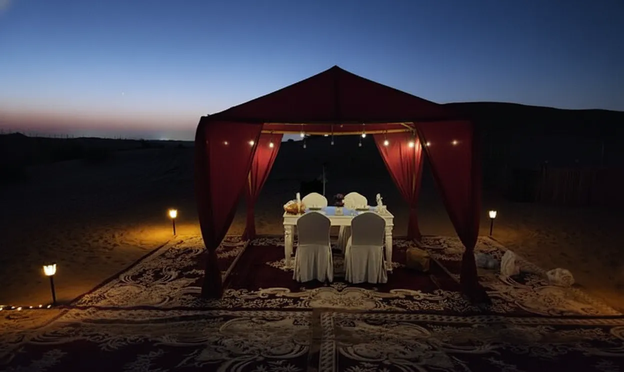 Private Camp Setup Dubai Desert