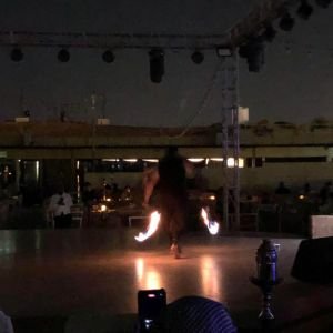 fire show desert safari
